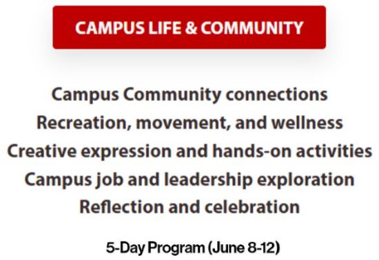 Picture of UTAH FOR ALL: CAMPUS LIFE & COMMUNITY - 5 Day Program 